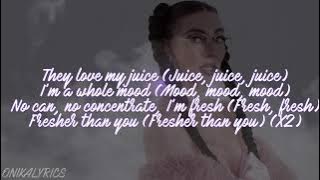 Qveen Herby - Juice (Lyrics)
