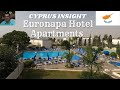 Euronapa Hotel Apartments, Ayia Napa Cyprus -  A Tour Around.