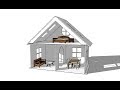Learn How To Design doll house For Laser Cutting in sketchup Learn How To Design doll house For Laser Cutting in sketchup