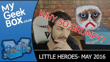 My Geek Box May 2016 unboxing Little Heroes