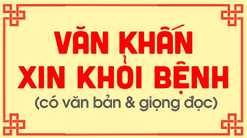 Bài văn khấn xin khỏi bệnh, tai qua nạn khỏi mới nhất 2021 - Gia phong