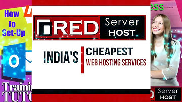 How to set up Webmail in Outlook| Easy Configure|Cheap Linux Hosting|Cheap Web Hosting|Tutorials