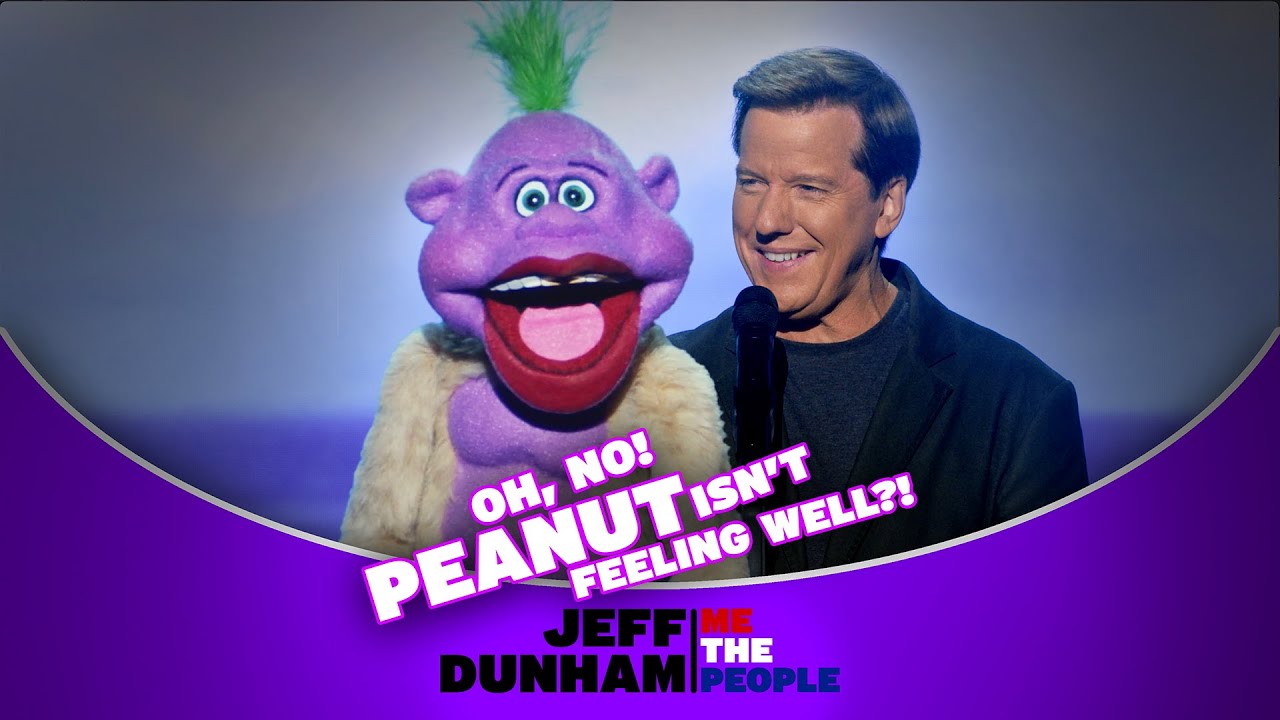 ⁣Oh, no! Peanut isn’t feeling well?! | Me The People | JEFF DUNHAM