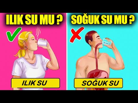 Soğuk veya Ilık Su İçtiğinde Vücudunuzda Önemli Bir şey Olur !