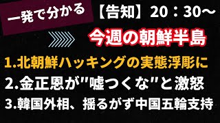 【告知】2021.2.17  生配信20：30〜 一発で分かる今週の朝鮮半島