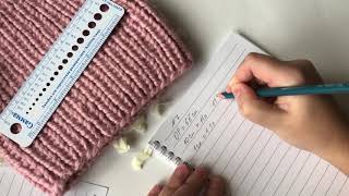 Как рассчитать количество петель на шапку./Вязание для начинающих./Knitting