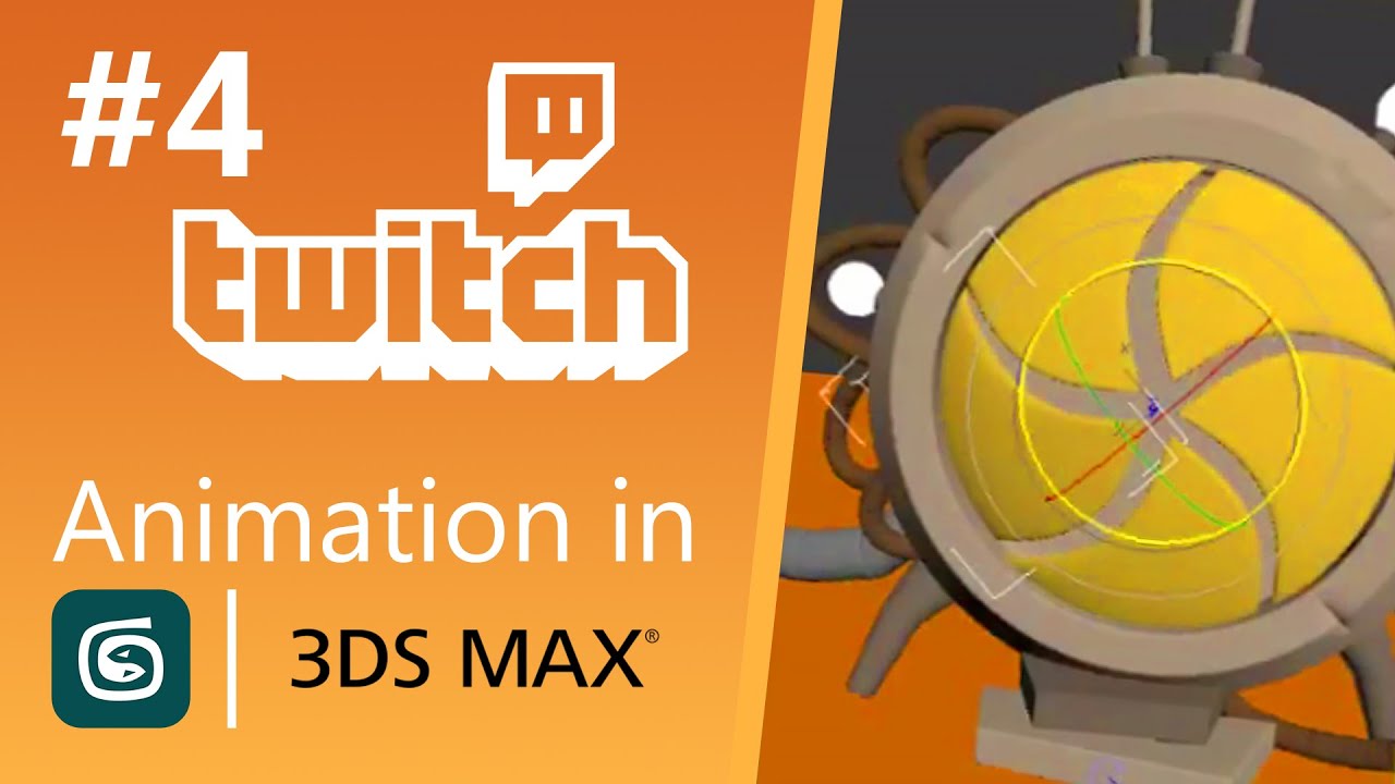 #4. Flig vs Lab Rat: Animation in 3ds max (How To Make Video Games) runner game