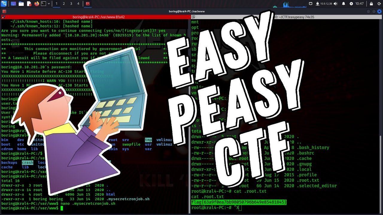 Try Hack Me — Easy Peasy (CTF) Walkthrough - YouTube