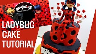 ::sugarcraft:: ladybug cake tutorial 레이디버그 케이크 만들기