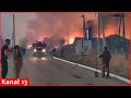 Fierce fire broke out in Russia’s Tumen region, houses engulfed in flames, civilians being evacuated