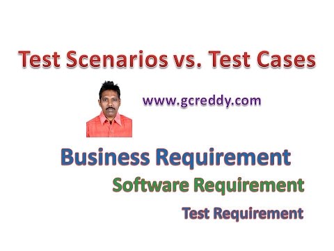 Test Scenarios vs Test Cases