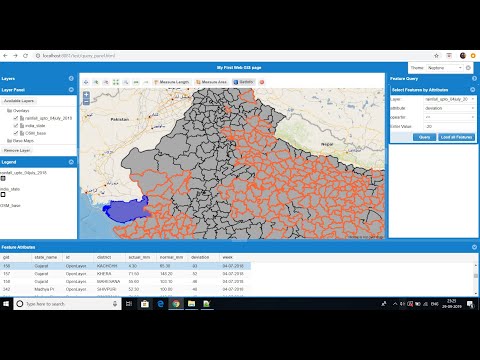 WebGIS development Add Query panel (Feature query Tool) to WebGIS page - part 3