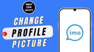 How to Change imo Profile Picture