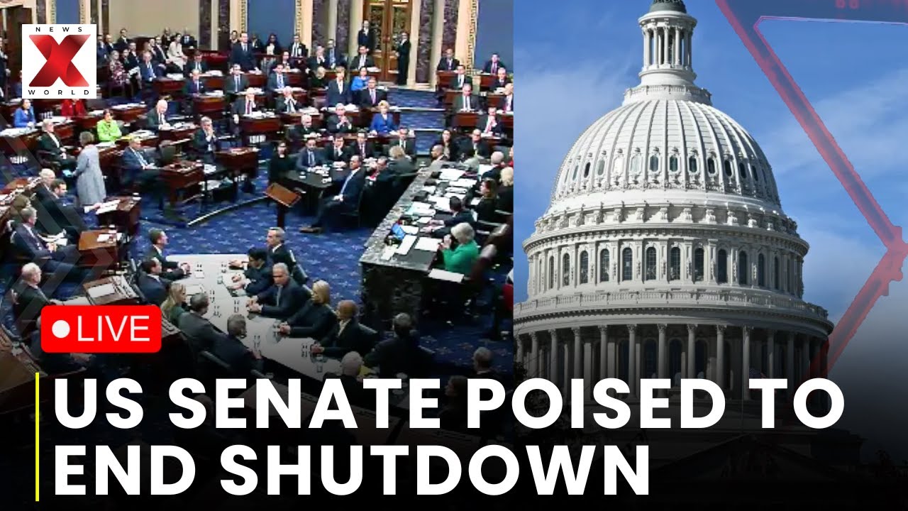 US Shutdown LIVE: Senate Poised to Advance Bill to End 40-Day ...