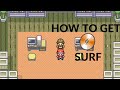 How to get HM03 Surf in Pokemon FireRed &amp; LeafGreen
