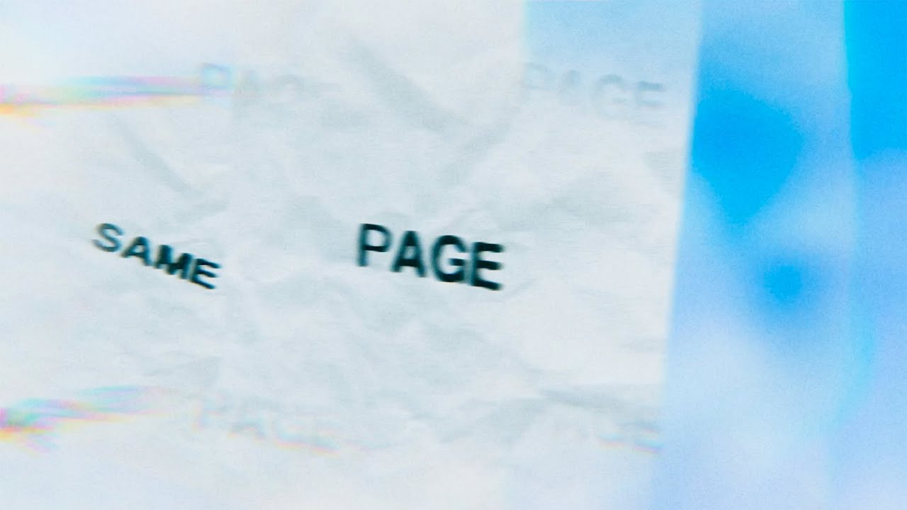 The Band CAMINO - Same Page (The Dark Visualizers)