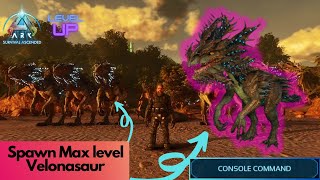 Tamed Velonasaur Spawn Command | Ark Survival Ascended