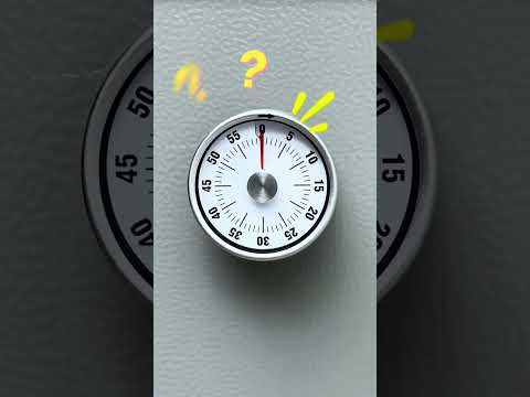 Video: Mechanická kuchyňská minutka: recenze, popis, návod a recenze