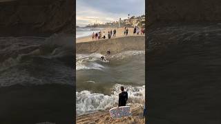 14 Year Old Kid Surfs Raging River