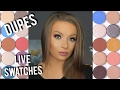 ColourPop Pressed Shadows DUPES, LIVE SWATCHES and REVIEW | Entire Collection