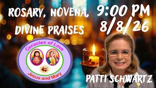 Details Cenacles of Love Prayer Group, LIVE daily at 9:00pm (EST), on Hearts of the Holy Family. News