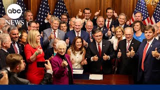 House Speaker Johnson speaks after House passes Trump's megabill