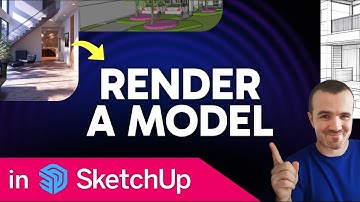 How to RENDER a SketchUp Model (Step by Step) 2025