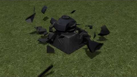 Turret Destruction Animation (Gamma)