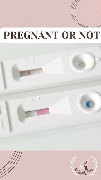 PREGNANCY TEST LIVE! PREGNANCY TEST KIT RESULTS! Pregnancy negative vs positive #shorts