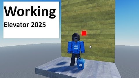 How You Can Make A Elevator | Roblox Studio 2025