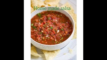 homemade salsa 😋