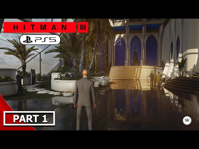 HITMAN 3 PS5 Gameplay Mission 1 - On Top of the World (Dubai) w/ All Mission Stories (Opportunities)