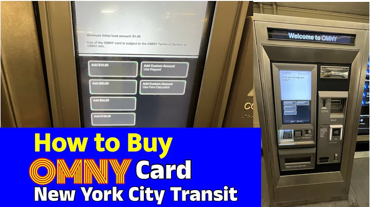 How to Buy OMNY Card in NYC | Subway & Bus Contactless Payment ॥ Step by Step