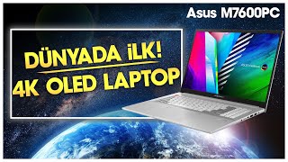 Asus VivoBook Pro 16X OLED M7600PC İnceleme (DÜNYANIN İLK 4K OLED EKRANLI LAPTOPU)