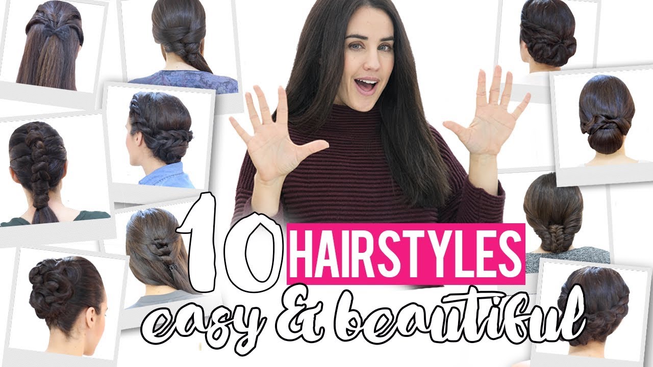 The Best 10 Easy Hairstyles For Special Occasion