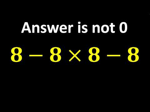 This Simple Math Problem Will Surprise You!