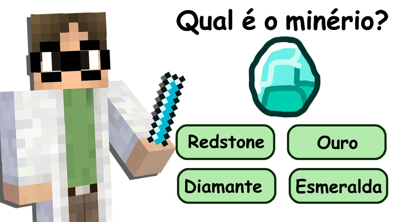 O GÊNIO QUIZ DE MINECRAFT! 