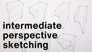 Intermediate perspective sketching - 3 mistakes you