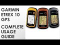 Complete Usage of Garmin eTrex 10 GPS [Hindi/Urdu]