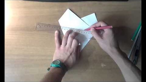 Hexagon from a square - Origami Basics