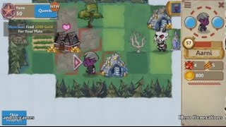 Hero Generations (by Heart Shaped Games LLC) - strategy game for android and iOS - gameplay. screenshot 2