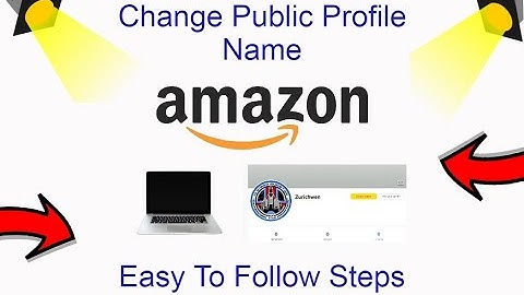How To Change Amazon Public Profile Name On Website