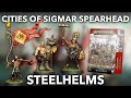 How to paint Steelhelms, Cities of Sigmar Spearhead painting tutorial #warhammer #fyp #ageofsigmar