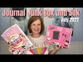 Journal Junk Box and Sak | July 2022 | Opening 2 Subscription Boxes