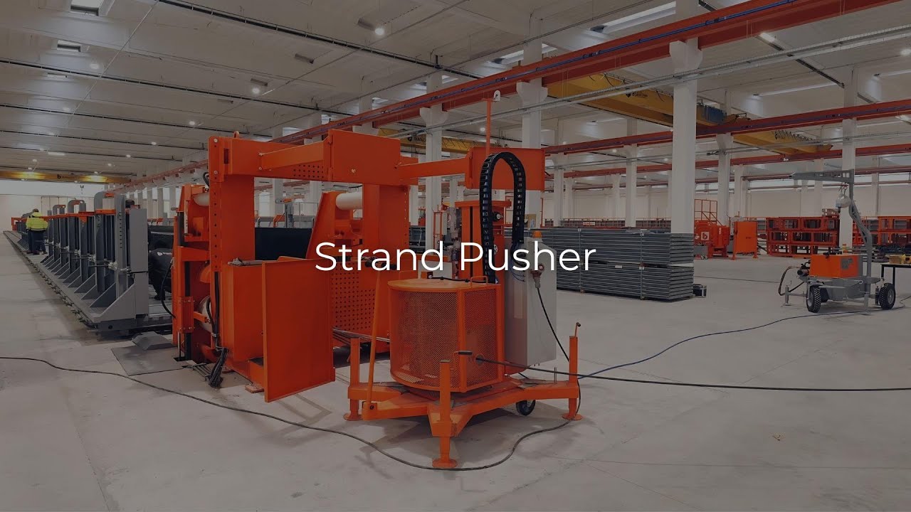 Dutch Strand Machine Strand Pusher Machine - YouTube