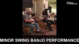Minor Swing Banjo Performance | N Ga Retreat | Geoff Hohwald