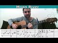 Tutorial: Moon River - Fingerstyle Guitar w/ TAB