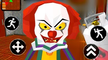 Neighbor Clown Scary Escape 3D Gameplay Walkthrough [Level 1 - 5] Android - iOS - Game IT Clown