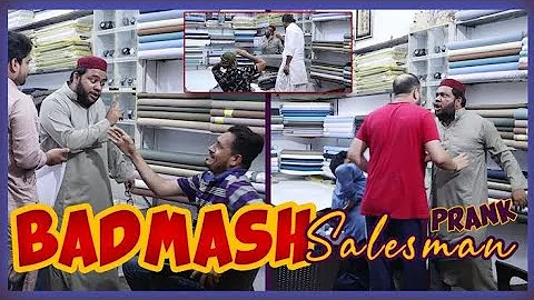 BADMASH SALESMAN PRANK| BY NADIR ALI AND TEAM| P4 PAKAO#funny #prank#nadirali  🤣