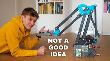 Building Big 3D Printed Robot Arm with CubeMars Actuators
